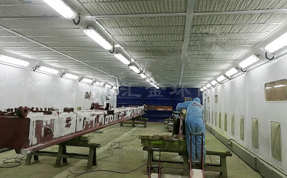 噴砂打磨移動房